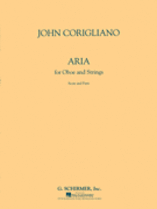 Book cover for Aria for Oboe and Strings