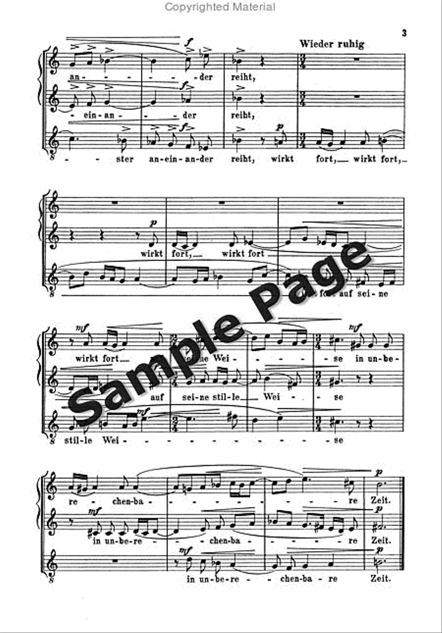 Lieder F Singkreise Op. 43/2 Mixed Choir scores gallery preview page 4