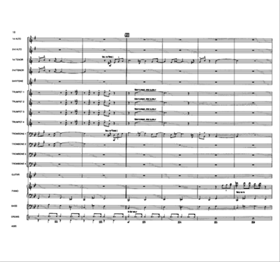What Can I Tell You? Jazz Ensemble scores gallery preview page 17