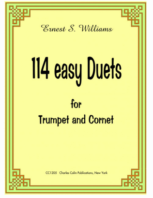 Book cover for 114 Easy Duets