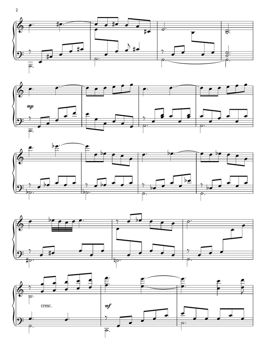 Se Si Perde Un Amore Piano Solo scores gallery preview page 2