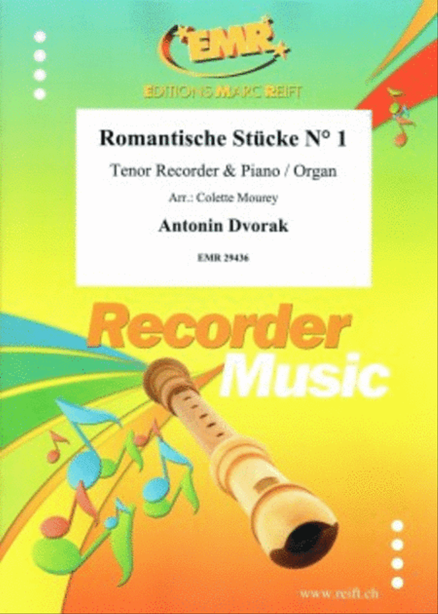 Romantische Stucke No. 1 Tenor Recorder scores gallery preview page 1