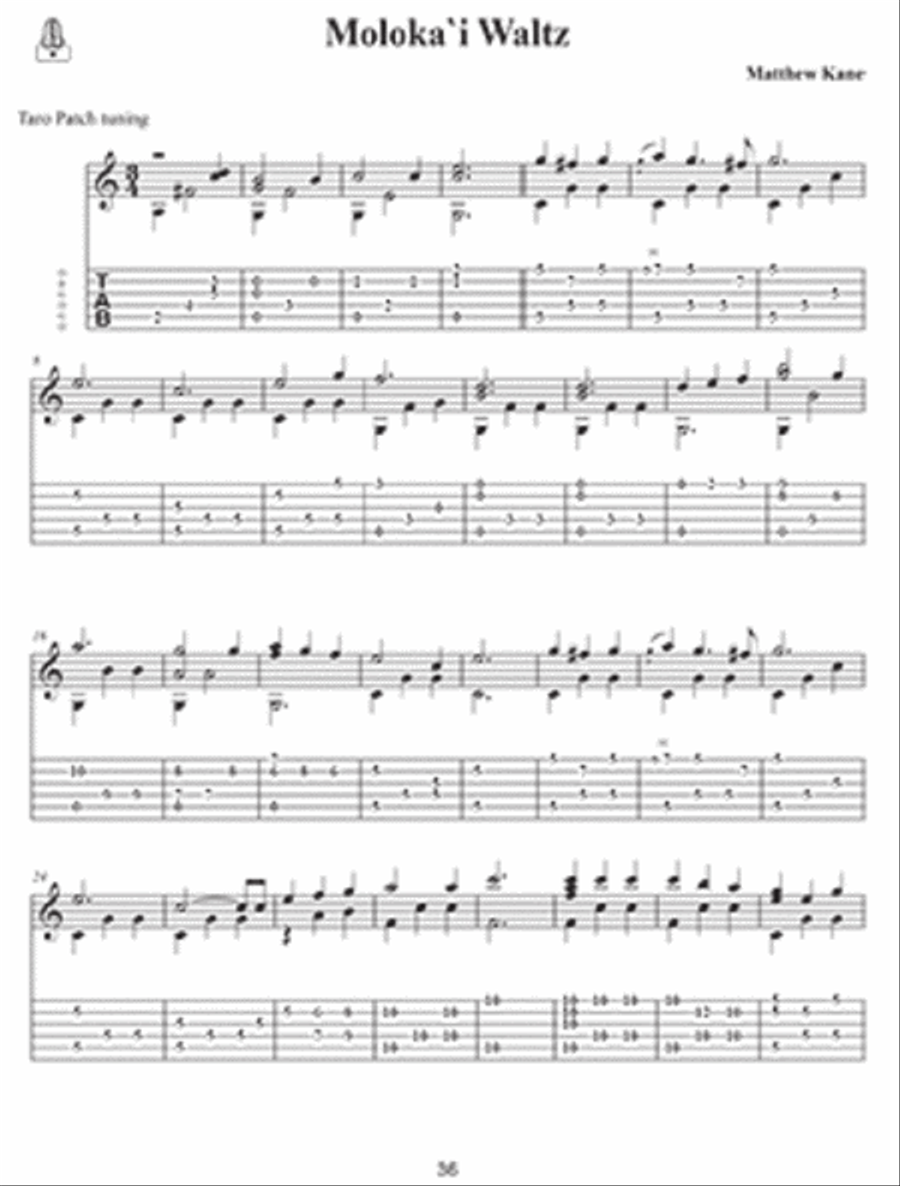 Old-Time Hawaiian Slack Key Guitar Guitar scores gallery preview page 3
