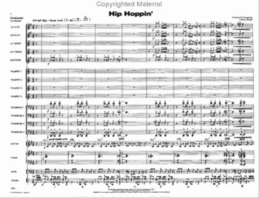 Hip Hoppin' Jazz Ensemble scores gallery preview page 2