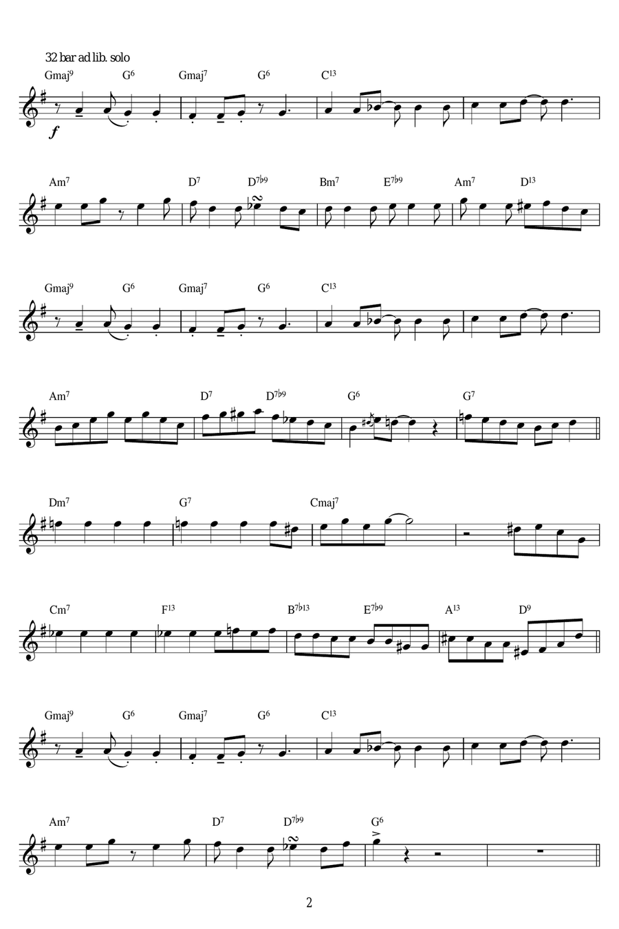 Crazy Rhythm Crazy Rhythm Clarinet Solo scores gallery preview page 2