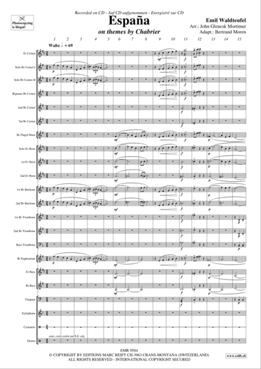 Espana Brass Band scores gallery preview page 4