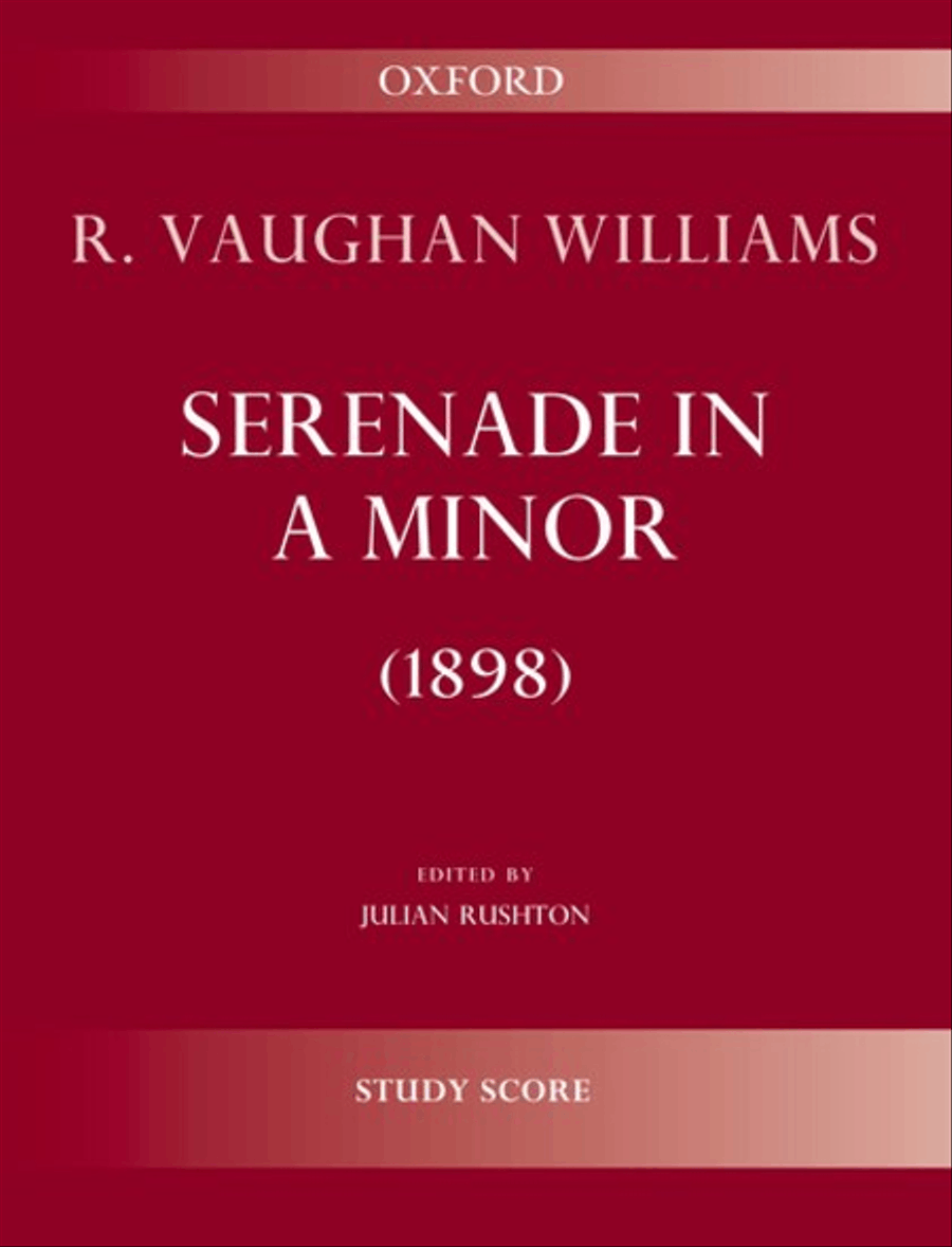 Serenade in A minor (1898) Chamber Orchestra scores gallery preview page 1