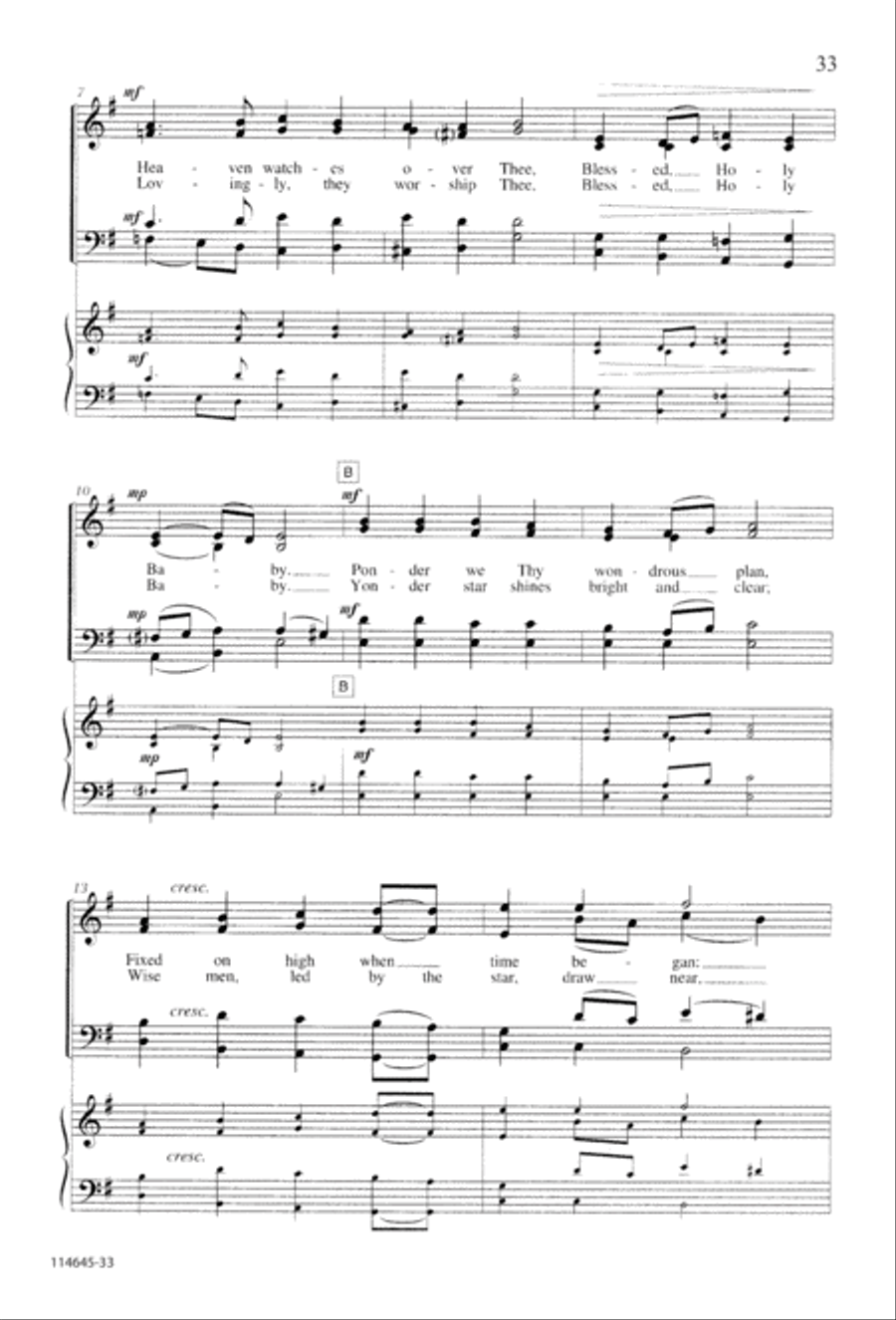 The Newborn King The Newborn King 4-Part scores gallery preview page 41