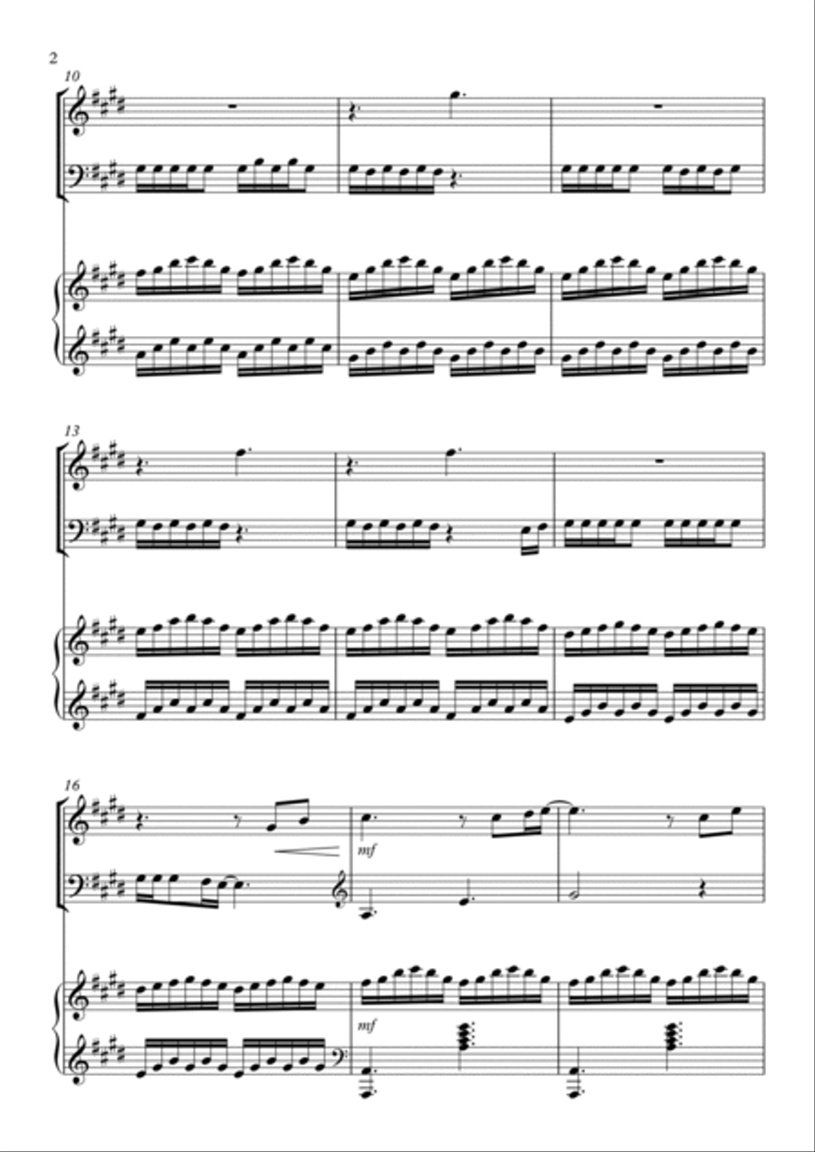 Golden Hour Golden Hour Piano Trio scores gallery preview page 2