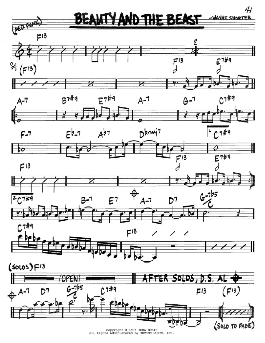 Beauty And The Beast Piano scores gallery preview page 1