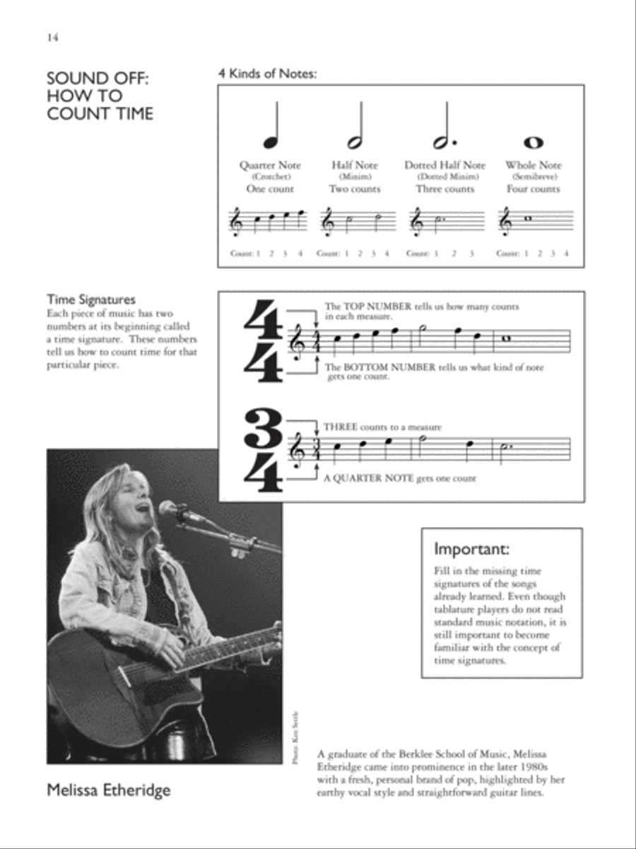Basix TAB Guitar Method, Book 1 Guitar Tablature scores gallery preview page 3