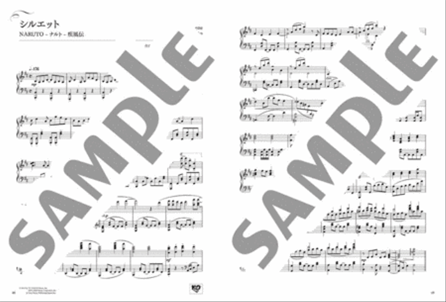 Animenz Popular Anime Songs 1 Voice scores gallery preview page 6