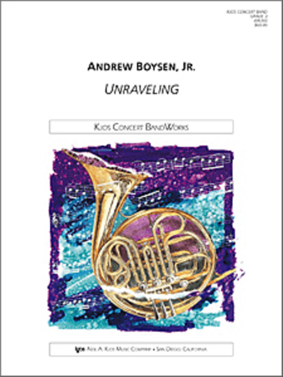 Unraveling Concert Band scores gallery preview page 1