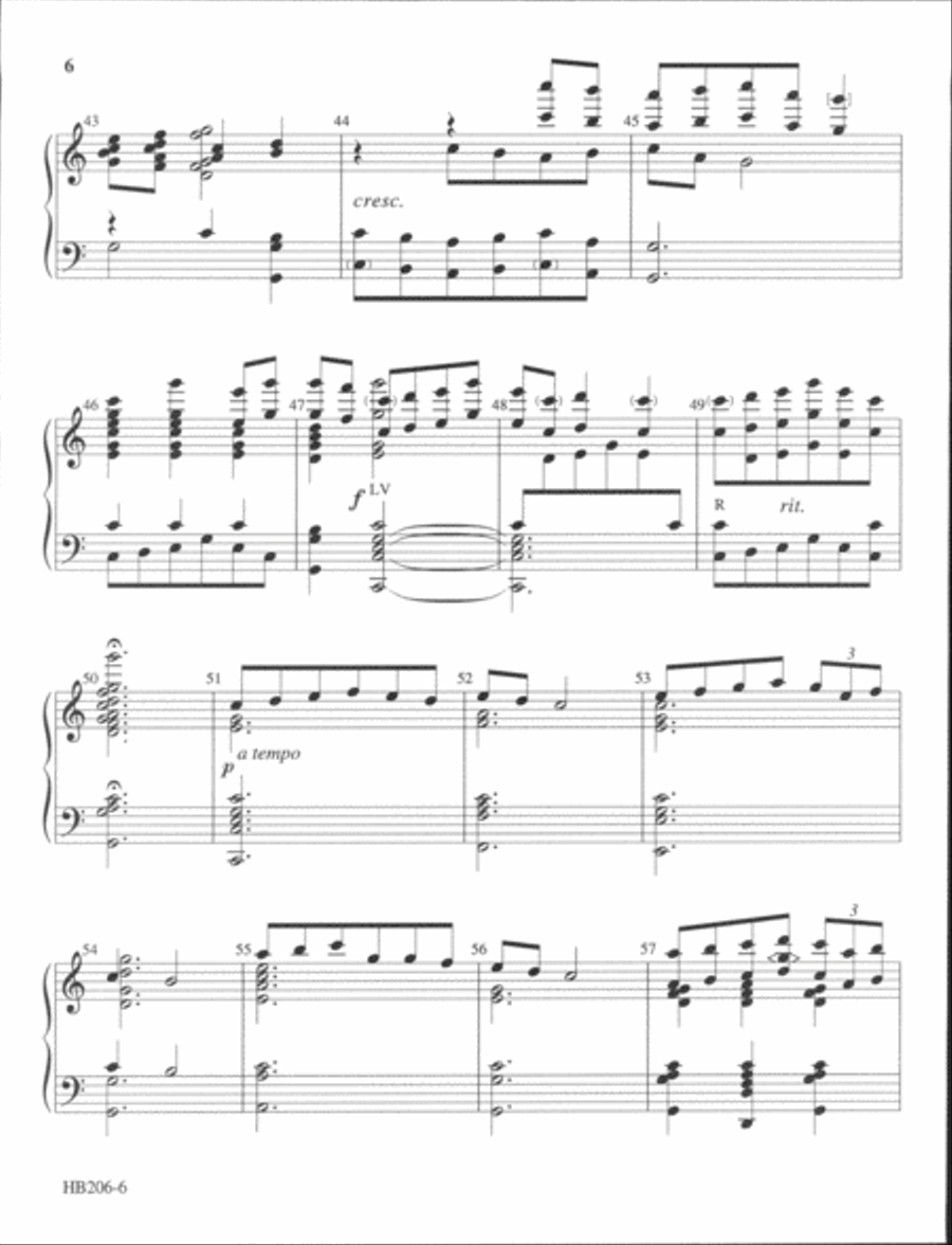 Of the Father's Love Begotten - McChesney 5-Octaves scores gallery preview page 5
