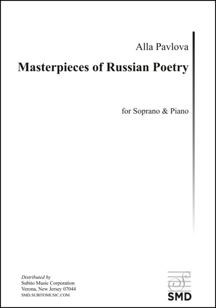 Masterpieces of Russian Poetry; Two Songs from Poems by Anna Akhmatova