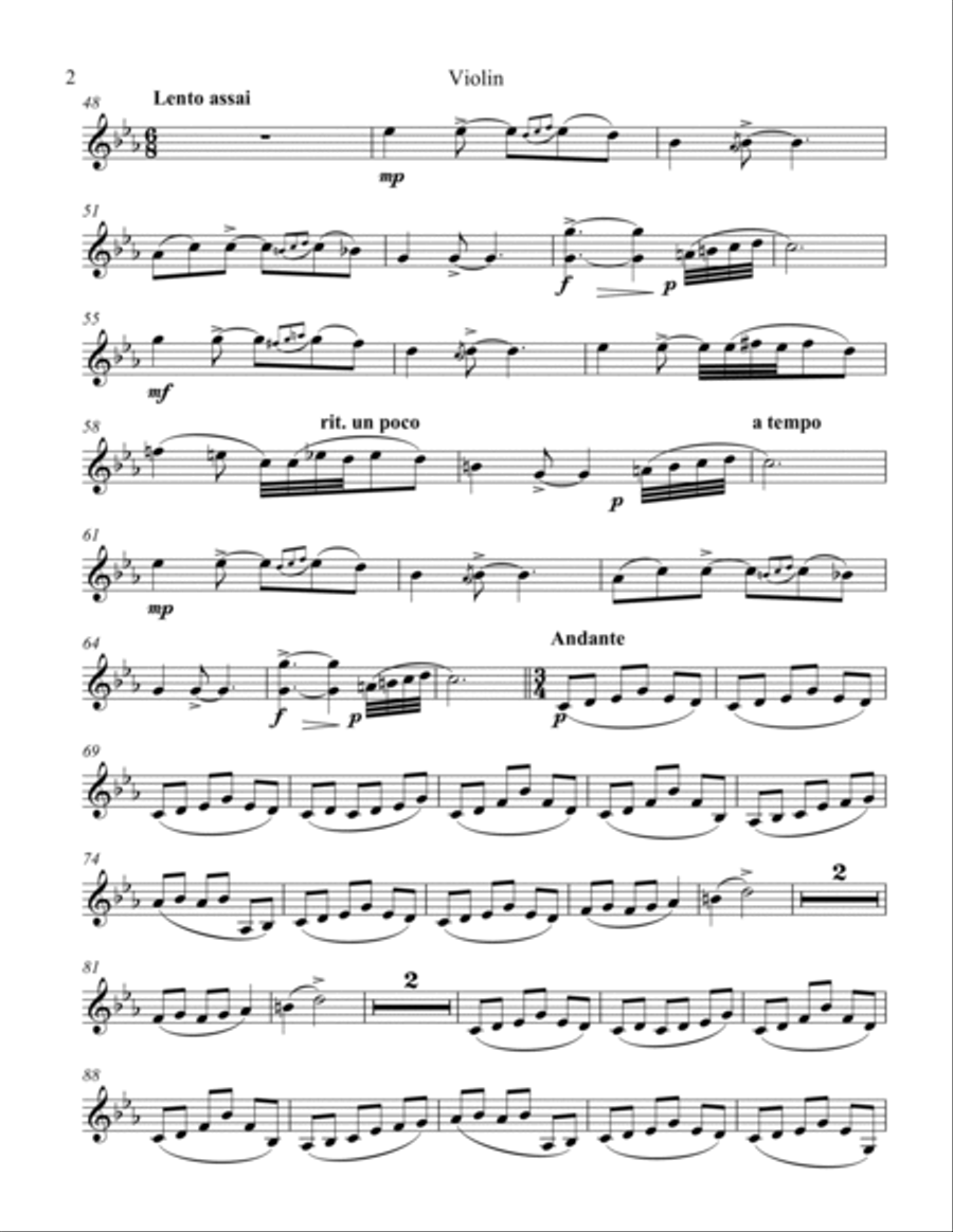 Oriental Oriental Violin Solo scores gallery preview page 2