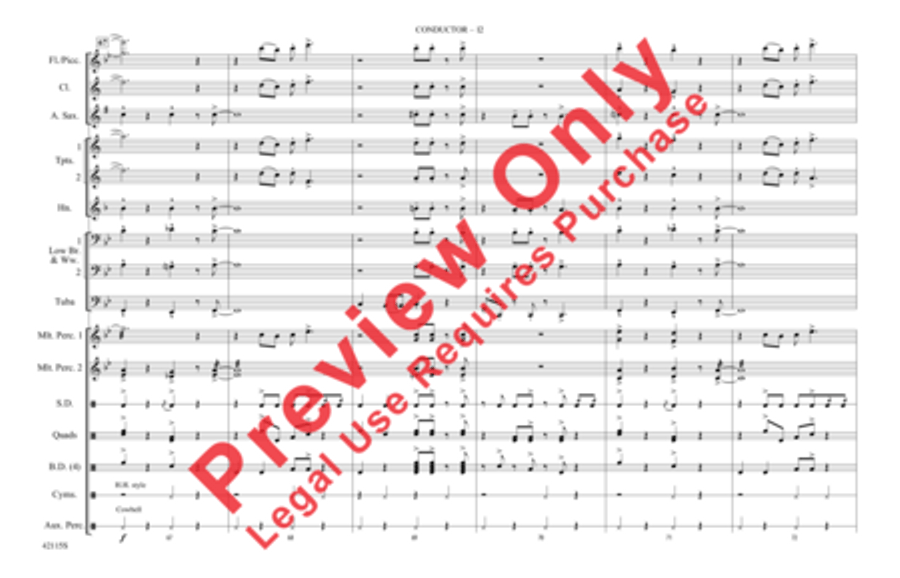 You Ought to Be Having Fun / What Is Hip? Marching Band scores gallery preview page 13