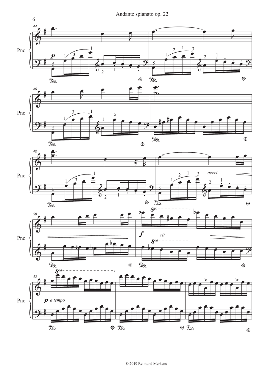 Beautiful melodies for piano - Volume 1 - Arranged for intermediate players Piano Solo scores gallery preview page 6