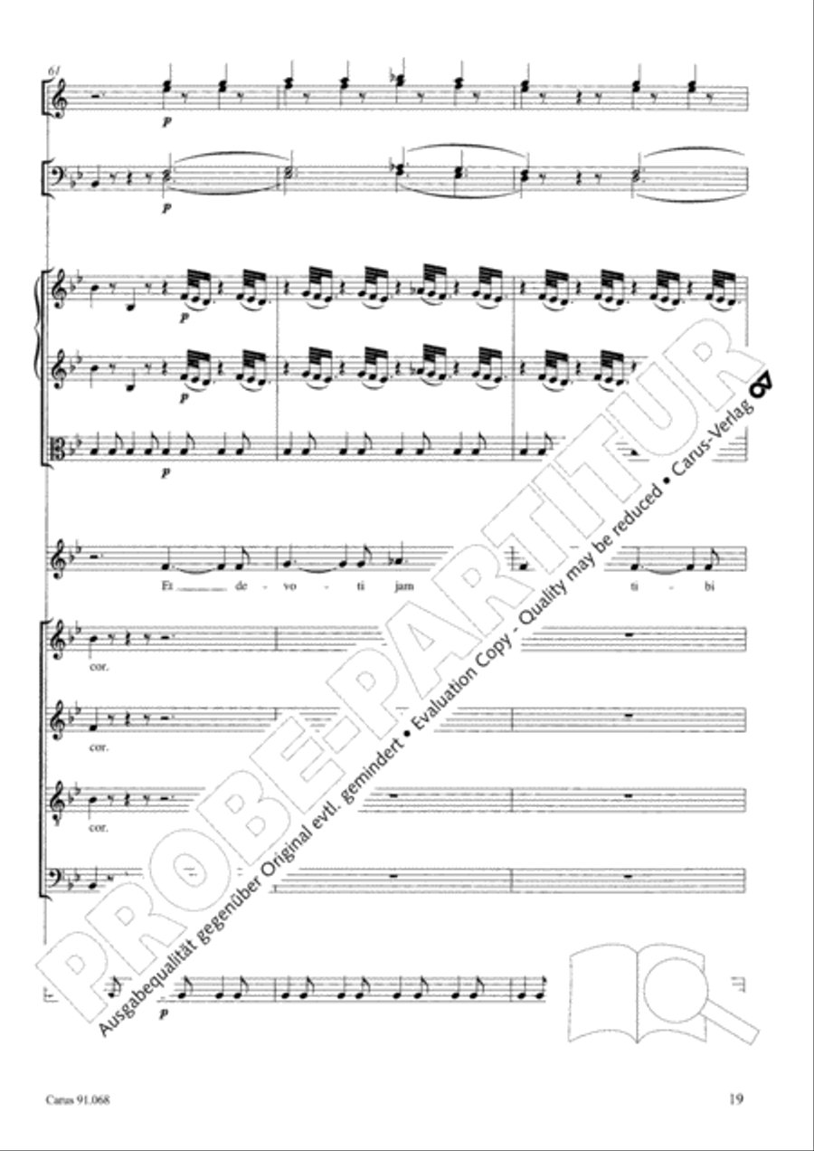 Pastorali jam concentu Pastorali jam concentu 4-Part scores gallery preview page 20