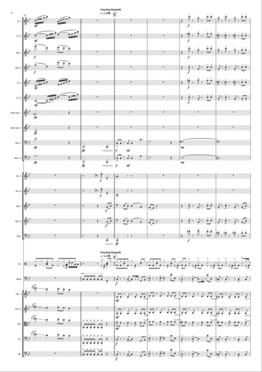 Toxic Full Orchestra scores gallery preview page 6