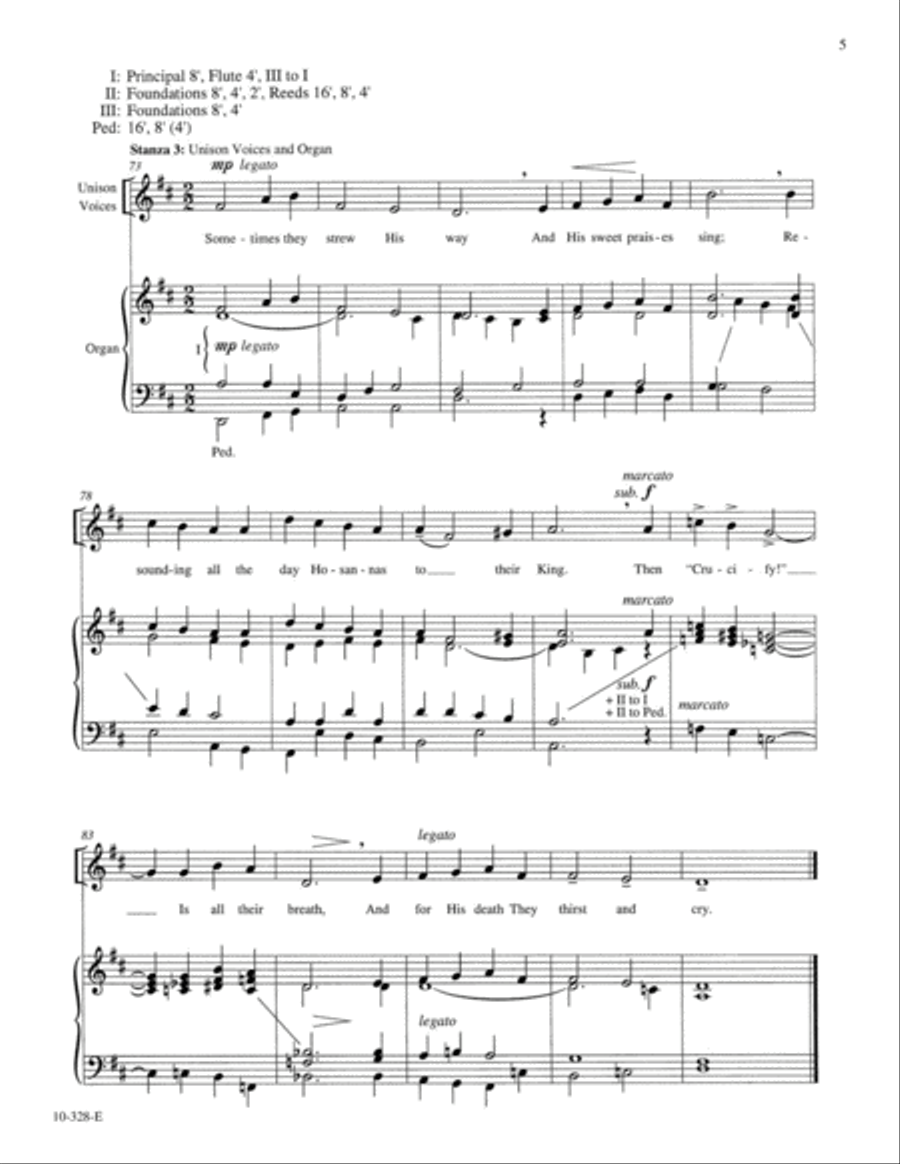 My Song Is Love Unknown (Love Unknown) Choir scores gallery preview page 5