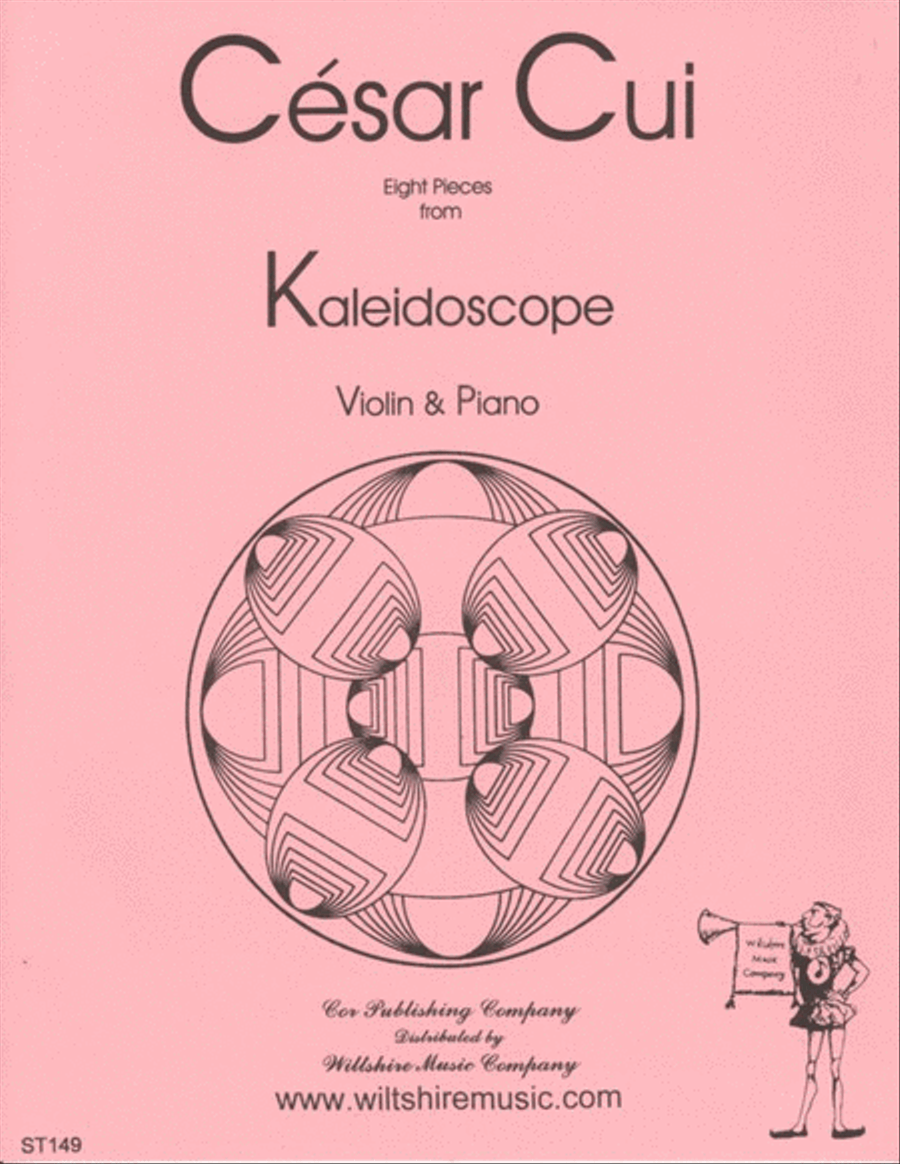 Eight Pieces from Kaleidoscope Violin Solo scores gallery preview page 1
