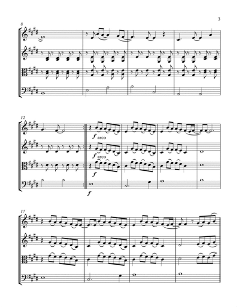 At The Cross String Trio scores gallery preview page 5