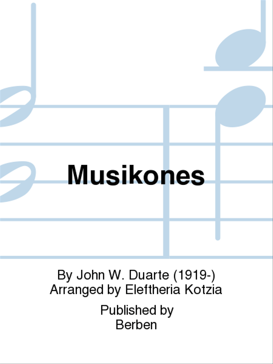 Musikones Musikones Guitar scores gallery preview page 1