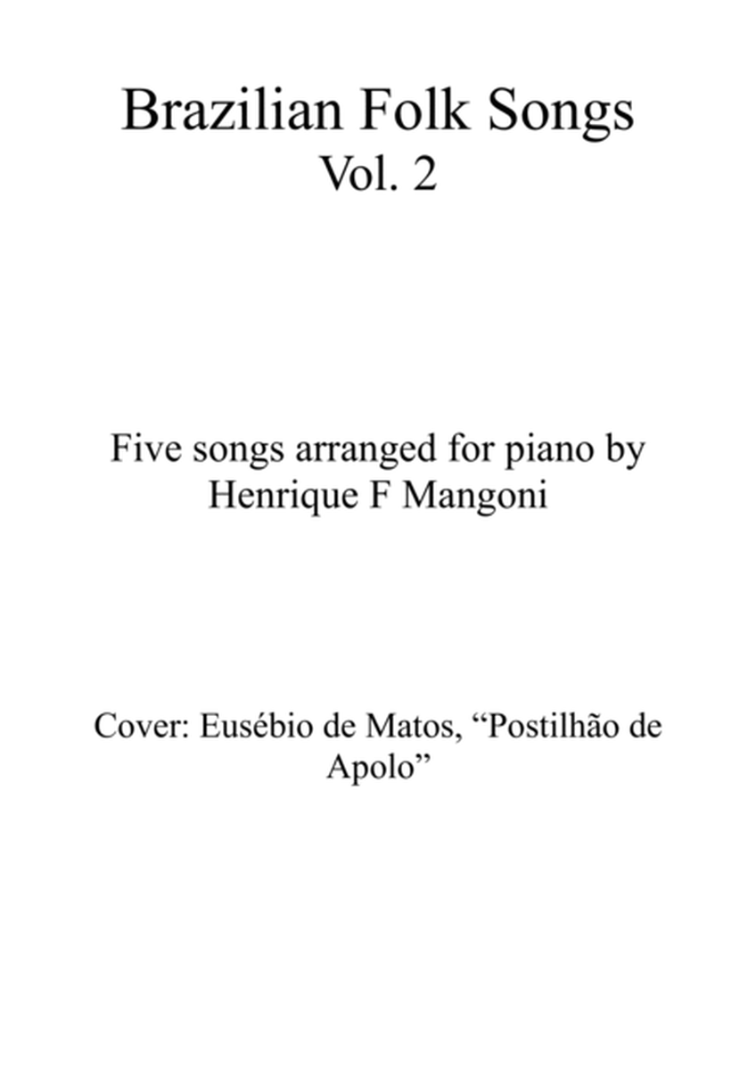 Brazilian Folk Songs - Vol. 2 (piano) image number null
