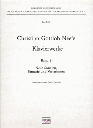Klavierwerke Vol. 2 -Neue Sonaten, Fantasie und Variationen-
