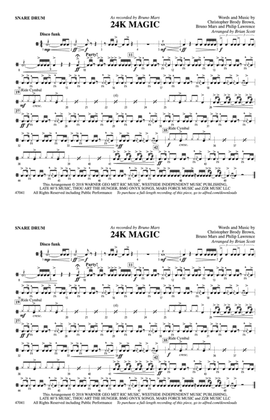24K Magic: Snare Drum