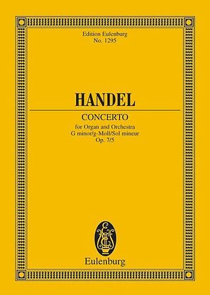 Organ Concerto No. 11 G Minor Op. 7/5 Hwv 310