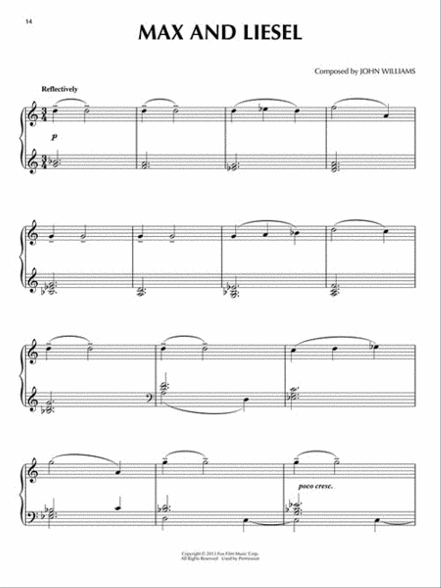 The Book Thief The Book Thief Piano Solo scores gallery preview page 4