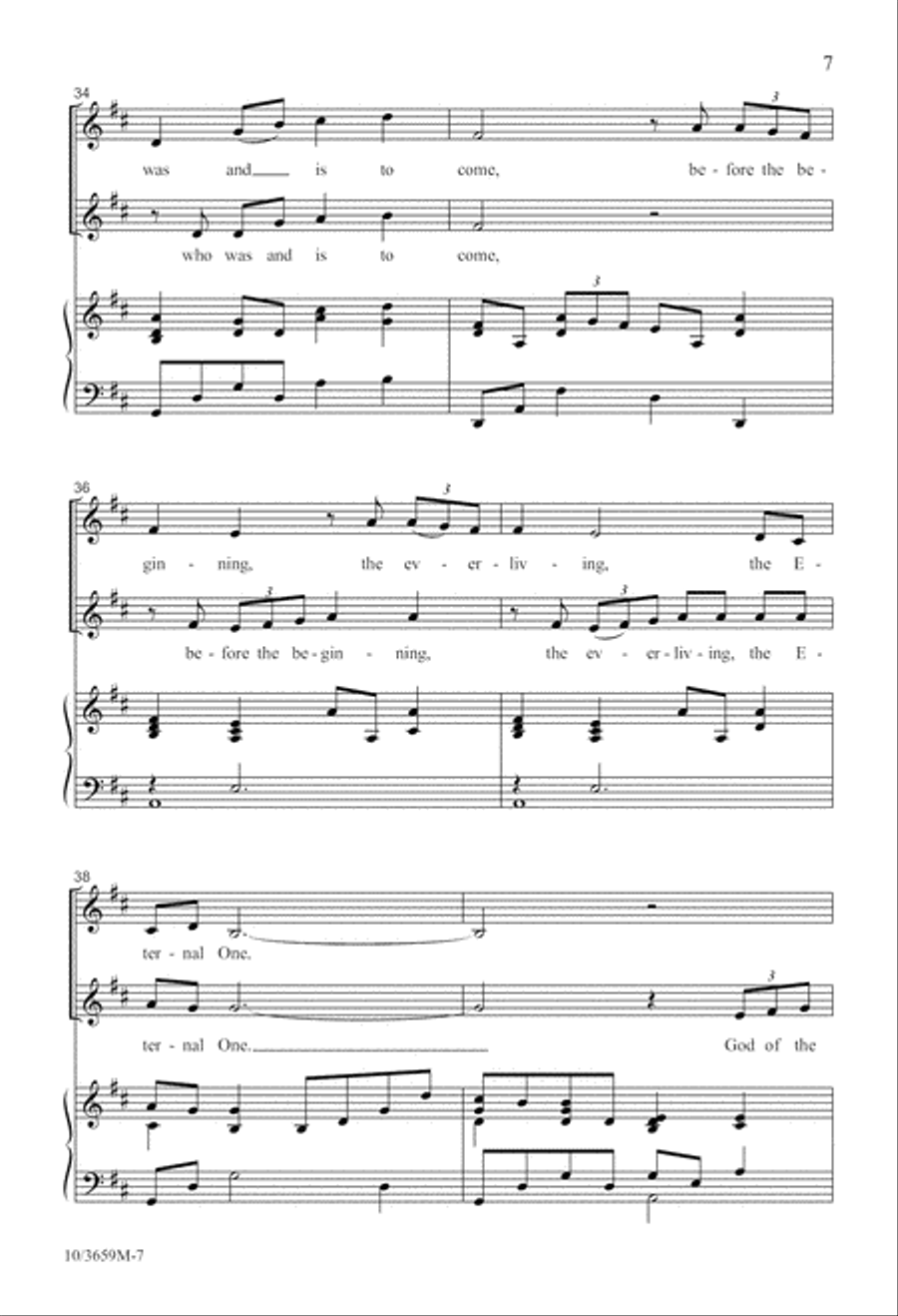 God of the Ages God of the Ages 2-Part scores gallery preview page 8