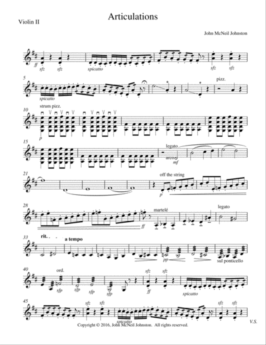 Articulations - All Parts String Orchestra scores gallery preview page 3