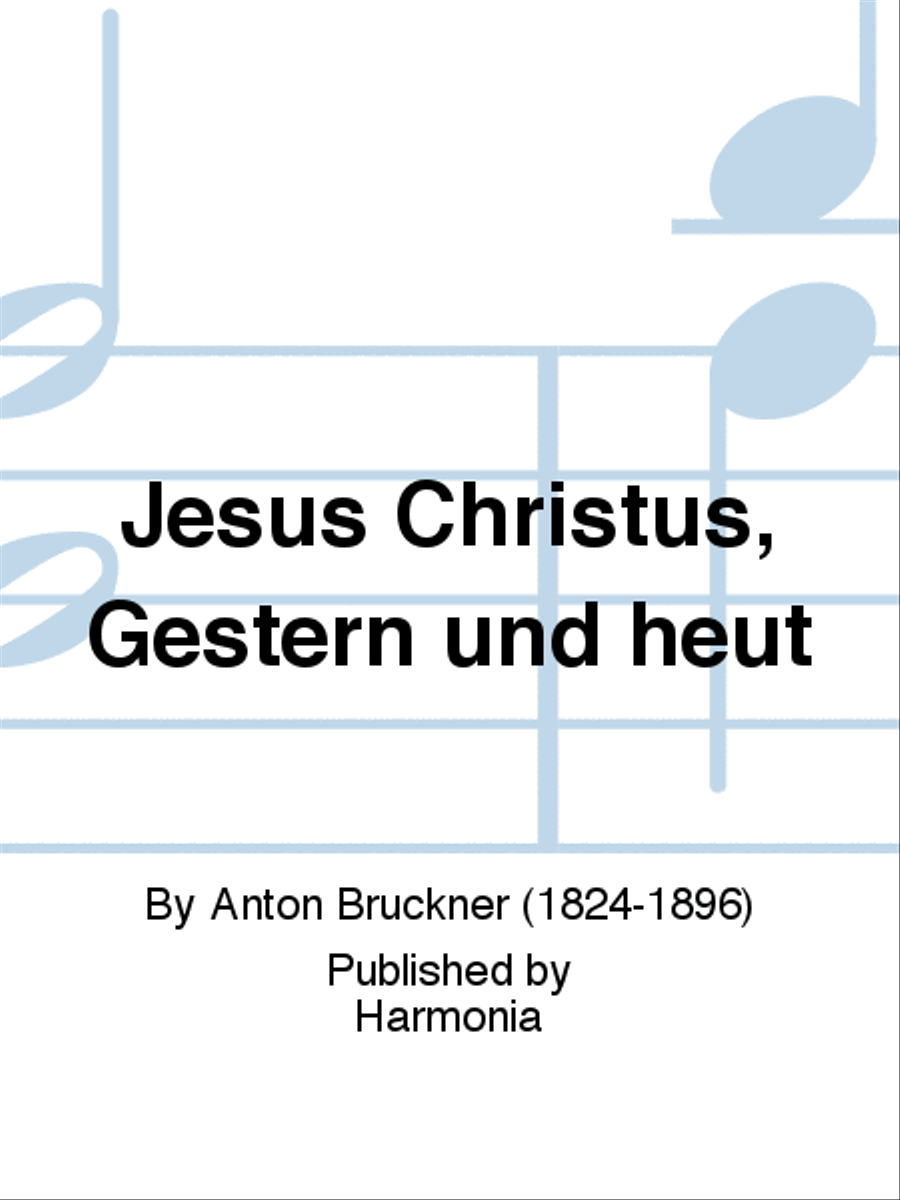 Jesus Christus, Gestern und heut SSATB scores gallery preview page 1