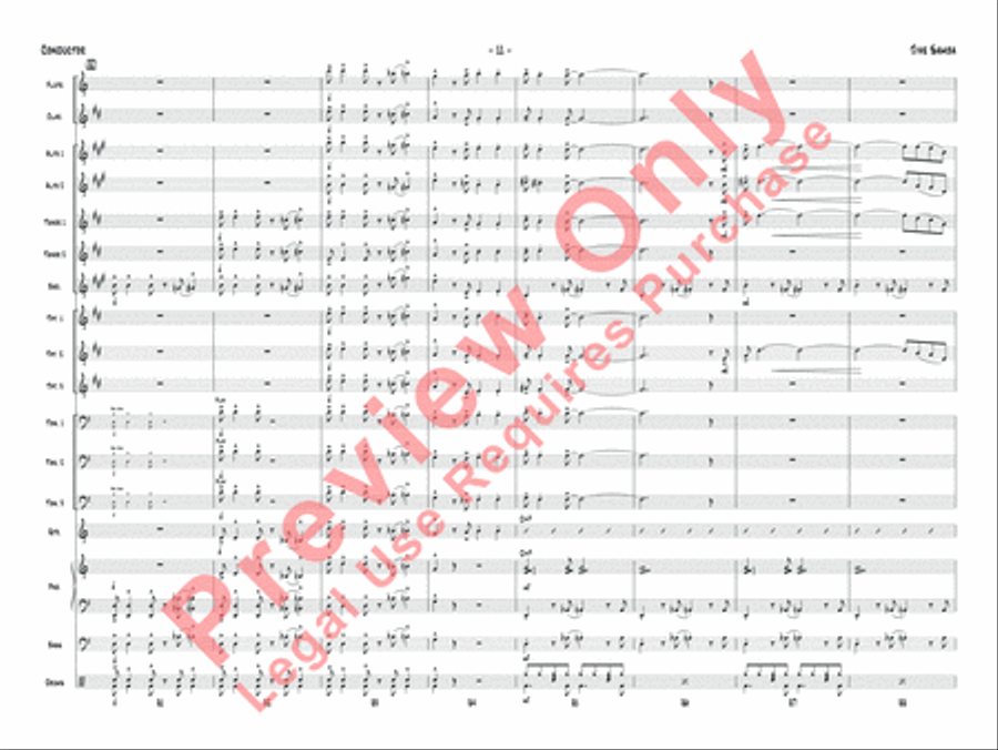 Jive Samba Jazz Ensemble scores gallery preview page 14