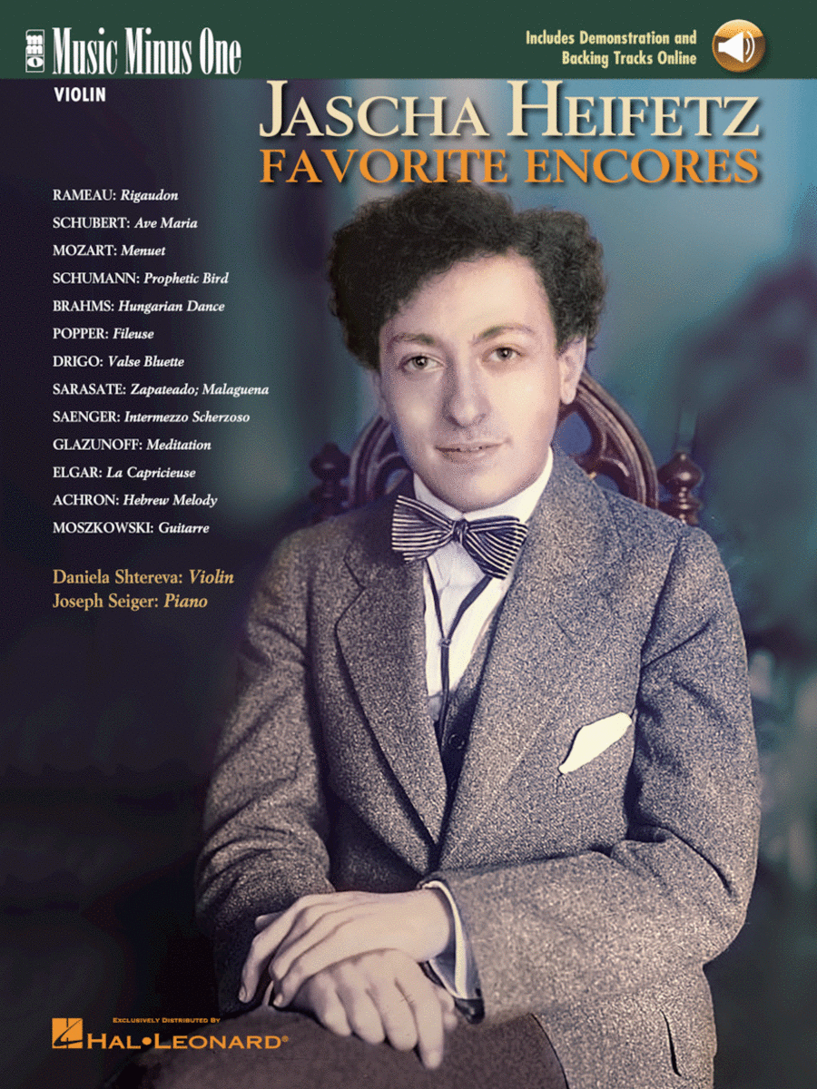 Jascha Heifetz – Favorite Encores Violin Solo scores gallery preview page 1