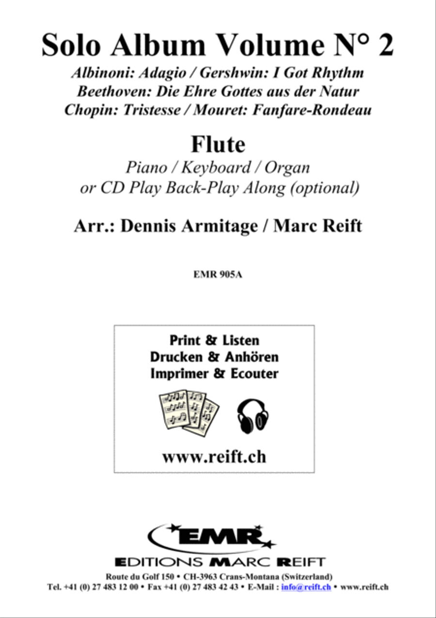 Solo Album Volume 02 Flute Solo scores gallery preview page 2