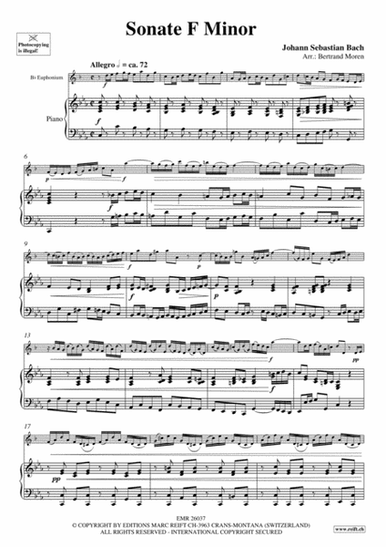 Sonate F Minor image number null