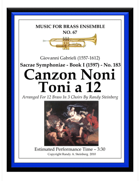 Canzon Noni Toni a 12 - No. 183 image number null