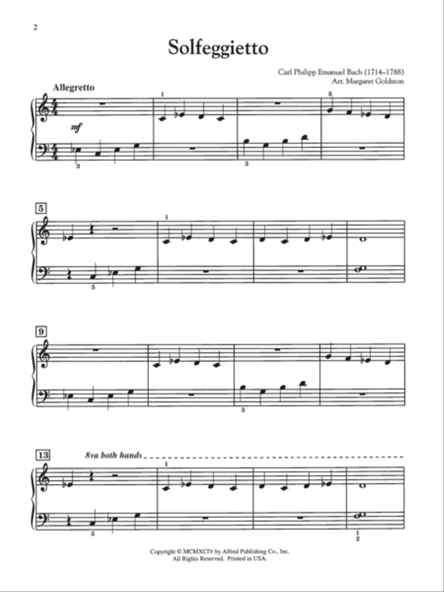 Solfeggietto Solfeggietto Small Ensemble scores gallery preview page 4