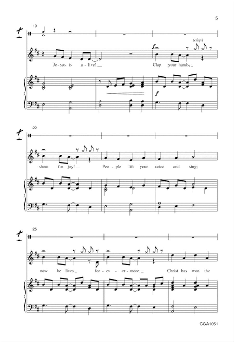 Sing Out With Joy Choir scores gallery preview page 5