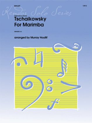 Book cover for Tchaikovsky For Marimba