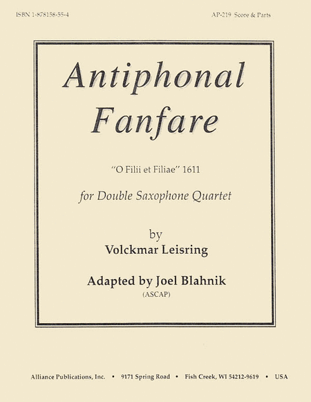 Antiphonal Fanfare - Sax - Set