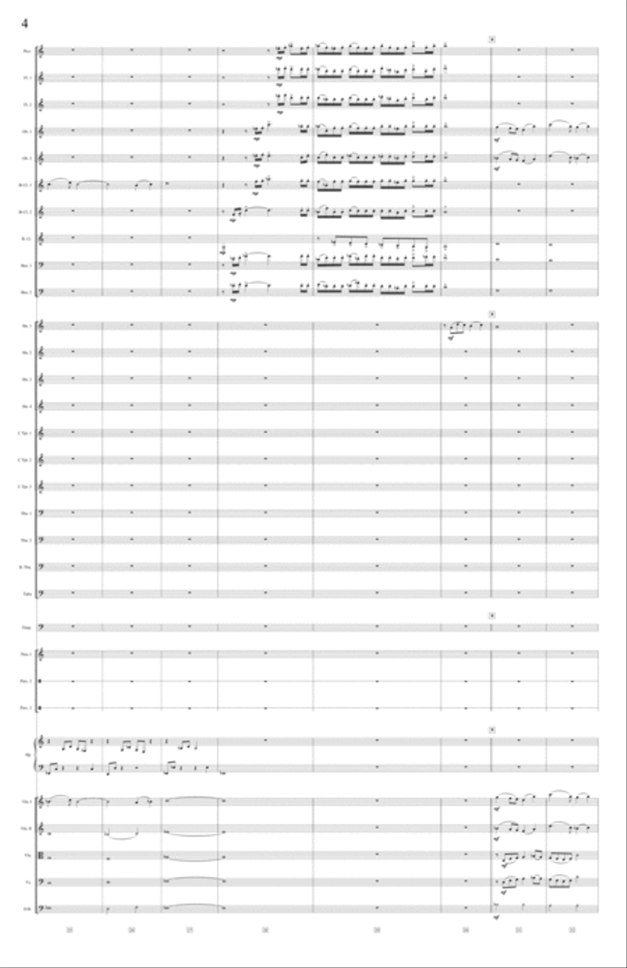 A Joyful Spring - score and parts Full Orchestra scores gallery preview page 6