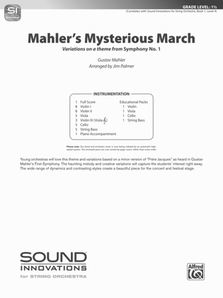 Mahler's Mysterious March: Score