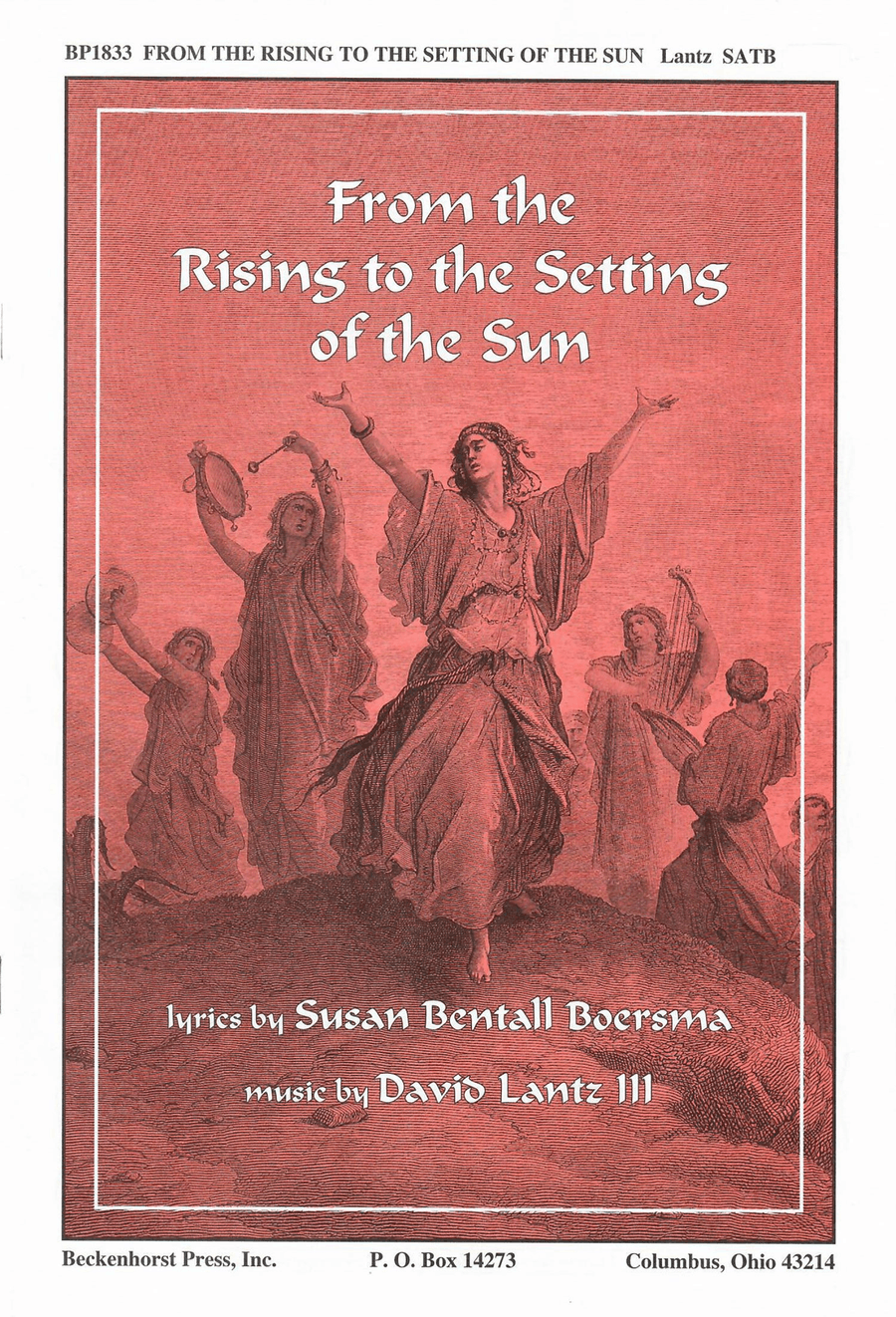 From the Rising to the Setting of the Sun 4-Part scores gallery preview page 1