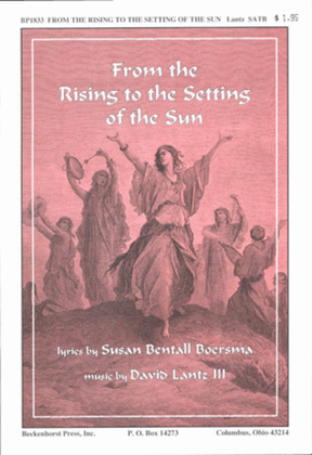 Book cover for From the Rising To the Setting of the Sun