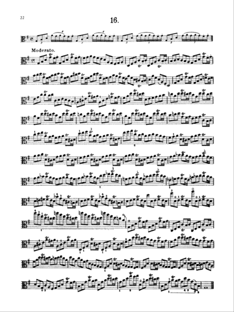 Kreutzer: Forty-two Studies Part scores gallery preview page 1